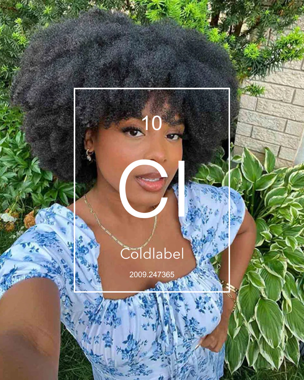 Woman 4c hair