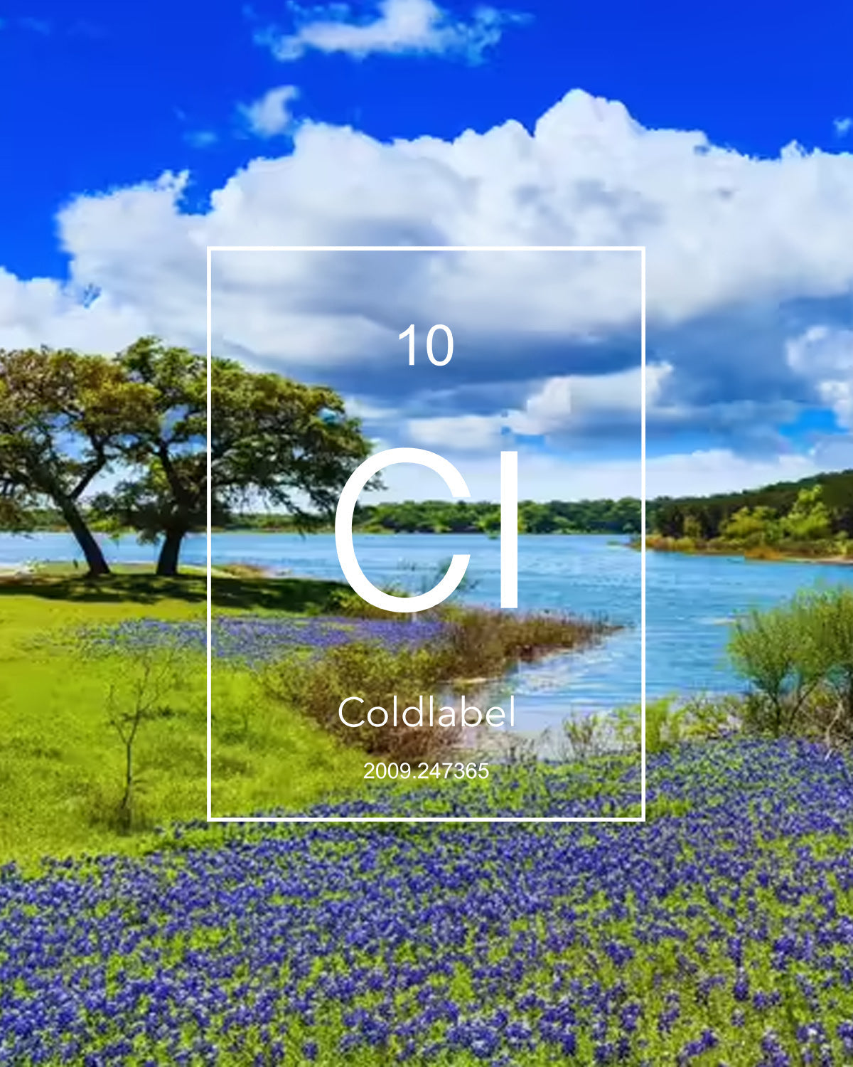 River-land in spring