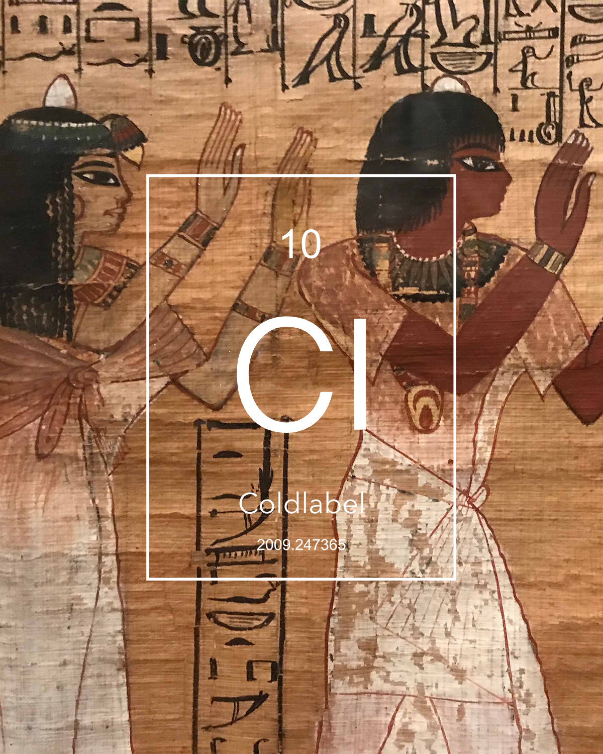 ancient women on papyrus